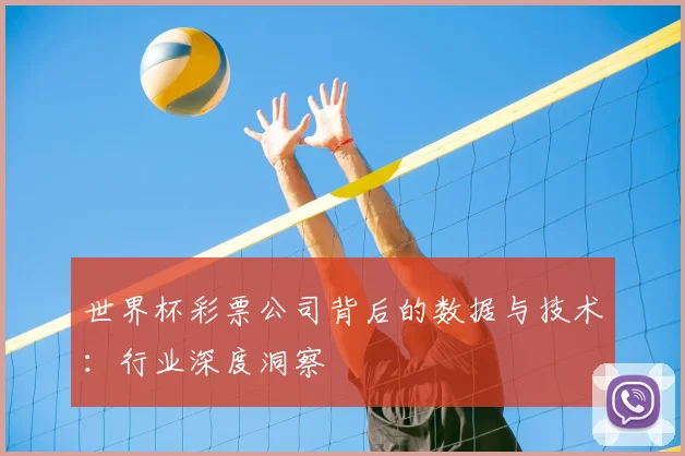 世界杯彩票公司背后的数据与技术:行业深度洞察