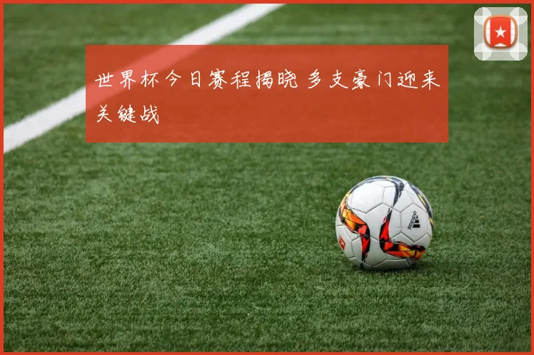 世界杯今日赛程揭晓 多支豪门迎来关键战